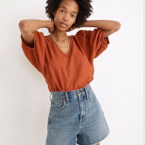 Coastal Grandmother, MADEWELL The Mom Jean Short, size 27